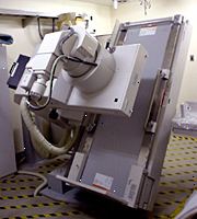 Bilde av en fluoroscope maskin